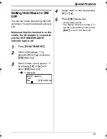 Предварительный просмотр 43 страницы Panasonic KX-TS620CB Operating Instructions Manual