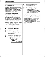 Предварительный просмотр 44 страницы Panasonic KX-TS620CB Operating Instructions Manual