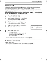 Предварительный просмотр 51 страницы Panasonic KX-TS620CB Operating Instructions Manual