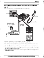 Предварительный просмотр 9 страницы Panasonic KX-TS620W Operating Instructions Manual