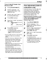 Предварительный просмотр 15 страницы Panasonic KX-TS620W Operating Instructions Manual