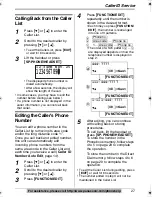 Предварительный просмотр 27 страницы Panasonic KX-TS620W Operating Instructions Manual