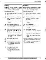 Предварительный просмотр 35 страницы Panasonic KX-TS620W Operating Instructions Manual