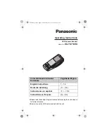 Panasonic KX-TS710EX Operating Instructions Manual preview