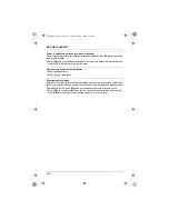 Предварительный просмотр 36 страницы Panasonic KX-TS710EX Operating Instructions Manual