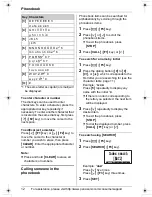 Предварительный просмотр 12 страницы Panasonic KX-TS730 Operating Instructions Manual