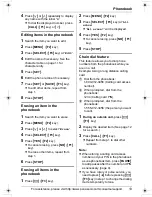 Предварительный просмотр 13 страницы Panasonic KX-TS730 Operating Instructions Manual