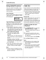 Предварительный просмотр 14 страницы Panasonic KX-TS730 Operating Instructions Manual