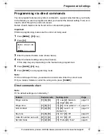 Предварительный просмотр 17 страницы Panasonic KX-TS730 Operating Instructions Manual