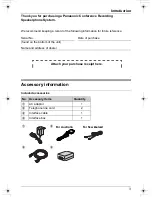 Preview for 3 page of Panasonic KX-TS730AZ Operating Instructions Manual