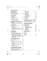 Preview for 2 page of Panasonic KX-TS730C Operating Instructions Manual