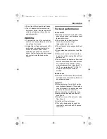 Preview for 5 page of Panasonic KX-TS730C Operating Instructions Manual