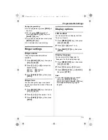 Preview for 19 page of Panasonic KX-TS730C Operating Instructions Manual