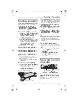 Preview for 21 page of Panasonic KX-TS730C Operating Instructions Manual