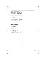 Preview for 25 page of Panasonic KX-TS730EX Operating Instructions Manual