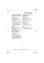 Предварительный просмотр 5 страницы Panasonic KX-TS800 Operating Instructions Manual