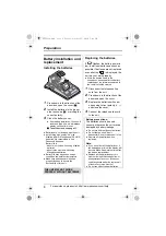 Предварительный просмотр 8 страницы Panasonic KX-TS800 Operating Instructions Manual