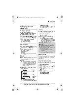 Предварительный просмотр 11 страницы Panasonic KX-TS800 Operating Instructions Manual