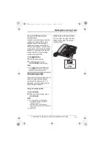 Предварительный просмотр 13 страницы Panasonic KX-TS800 Operating Instructions Manual