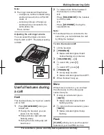 Предварительный просмотр 9 страницы Panasonic KX-TS840B Operating Instructions Manual