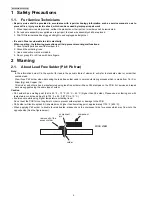 Предварительный просмотр 4 страницы Panasonic KX-TS840B Service Manual