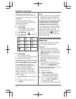 Предварительный просмотр 10 страницы Panasonic KX-TS840MX Operating Instructions Manual