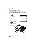 Preview for 8 page of Panasonic KX-TS85EXW Operating Instructions Manual