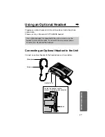 Предварительный просмотр 27 страницы Panasonic KX-TS85EXW Operating Instructions Manual