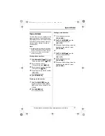 Preview for 17 page of Panasonic KX-TS880 Operating Instructions Manual