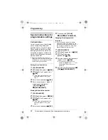 Preview for 22 page of Panasonic KX-TS880 Operating Instructions Manual