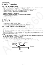 Предварительный просмотр 4 страницы Panasonic KX-TS880MXB Service Manual