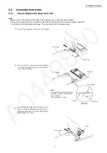 Предварительный просмотр 17 страницы Panasonic KX-TS880MXB Service Manual