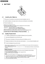 Предварительный просмотр 6 страницы Panasonic KX-TSC11MXB Service Manual