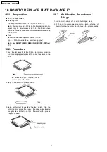 Предварительный просмотр 36 страницы Panasonic KX-TSC11MXB Service Manual