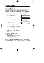 Preview for 42 page of Panasonic KX-TSC14 Operating Instructions Manual