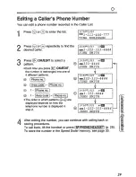 Preview for 29 page of Panasonic KX-TSC14W - KX TSC14 Corded Phone Operating Instructions Manual