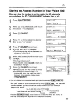 Preview for 35 page of Panasonic KX-TSC14W - KX TSC14 Corded Phone Operating Instructions Manual