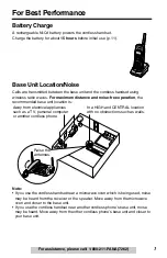 Preview for 3 page of Panasonic KX-TSC909CID Operating Instructions Manual