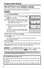 Preview for 16 page of Panasonic KX-TSC909CID Operating Instructions Manual