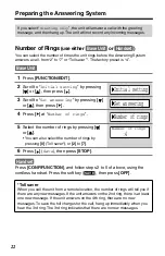 Preview for 22 page of Panasonic KX-TSC909CID Operating Instructions Manual