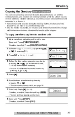 Preview for 37 page of Panasonic KX-TSC909CID Operating Instructions Manual