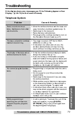 Preview for 71 page of Panasonic KX-TSC909CID Operating Instructions Manual