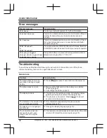 Preview for 32 page of Panasonic KX-TU301 E Operating Instructions Manual