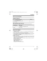 Preview for 3 page of Panasonic KX-TU301FX Operating Instructions Manual