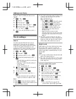 Предварительный просмотр 30 страницы Panasonic KX-TU301SP Operating Instructions Manual