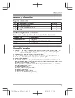 Preview for 3 page of Panasonic KX-TU311SP Operating Instructions Manual