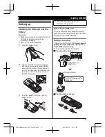 Preview for 9 page of Panasonic KX-TU311SP Operating Instructions Manual