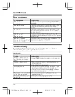 Preview for 36 page of Panasonic KX-TU311SP Operating Instructions Manual