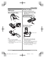 Preview for 3 page of Panasonic KX-TU321 E Operating	 Instruction