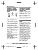 Preview for 10 page of Panasonic KX-TU321 E Operating	 Instruction